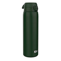 Пляшка для води металів ION8 1200 мл. Stainless Steel , Dark Green