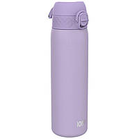 Пляшка для води металів ION8 600 мл. Stainless Steel , Light Purple