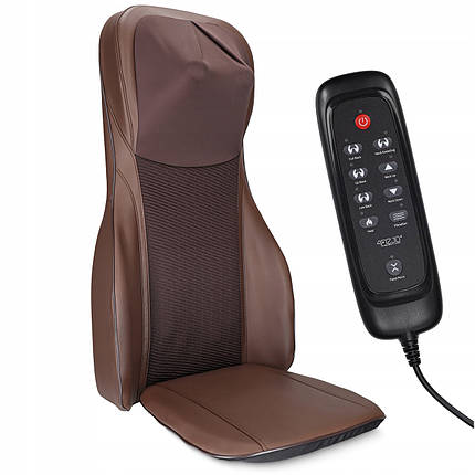 Масажна накидка 4FIZJO Ultra багатофункціональна, з підігрівом Brown (P-5905973404105), фото 1