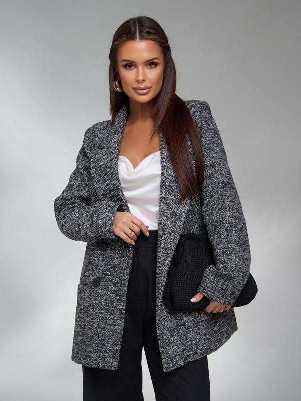 Піджаки ISSA PLUS 15107A S сірий, фото 1