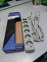 Подовжувач мережевий фільтр Б/У Startex HD0128 (5 розеток, 3 метри)