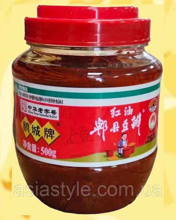 Соус чилі бін Табанджан, Соус чили бин Табанджан, Chilli sauce bin Tabanjan, Pixian, 500г, Китай, Ч, фото 1