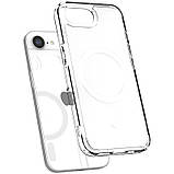 Чохол SGP Ultra Hybrid (MagFit) для Apple iPhone 16e (6.1") Прозорий, фото 4