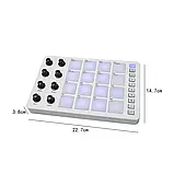M-VAVE SMC-PAD midi контролер бездротовий — Білий, фото 6