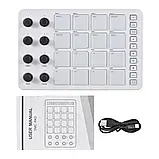 M-VAVE SMC-PAD midi контролер бездротовий — Білий, фото 7