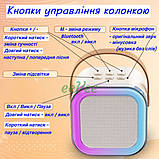 УЦІНКА Дитяча караоке колонка з двома мікрофонами бездротова Рожевий (60947), фото 4