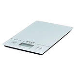 Нові сенсорні кухонні ваги із загартованого скла Adler AD 3138 White з Європи з гарантією, фото 2