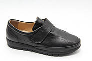 Туфлі жіночі Aras Shoes 380-siyah шкіряні з липучкою 37, фото 2