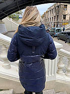 Стильна зимова куртка пуховик Hailuozi 213-B3 розмір 44, фото 3