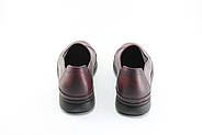 Туфлі жіночі шкіряні на низькому ходу Aras Shoes 4505-BORDO 37, фото 5