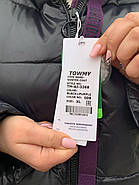 Жіночий пуховик напівпальто TOWMY TM-AJ-3268 чорне з каптуром Xl, фото 5