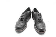 Туфлі жіночі оксфорди Aras Shoes 108-siyah шкіряні на шнурівці 37, фото 5