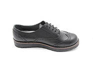Туфлі жіночі оксфорди Aras Shoes 108-siyah шкіряні на шнурівці 37, фото 6