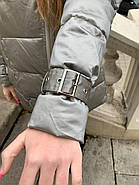 Жіночий пуховик ZLLY 20439-19 короткий світлий, фото 4