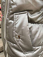 Жіночий пуховик ZLLY 20439-19 короткий світлий, фото 5