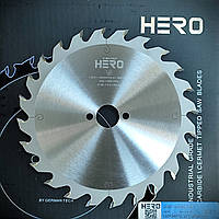 HERO Пила 160х2,2x1,6х20 мм 24z по дереву
