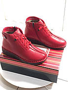 Черевики жіночі MeegoComfort  25-5-bright-red шкіряні червоні 37, фото 4