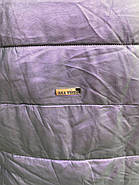 Півпальто зимове жіноче AnaVista 12-12 екошкіра з капюшоном XL, фото 7