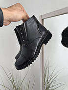 Черевики жіночі Geronea 405 шкіряні на низькому підборі 36, фото 2