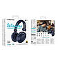 Бездротові навушники BOROFONE BO33 Melody BT headphones Blue, фото 3
