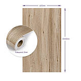 Самоклеюча плитка PET в рулоні 60х300см для стін, декоративна ПЕТ панель самоклейка під дерево SW-00002433, фото 2