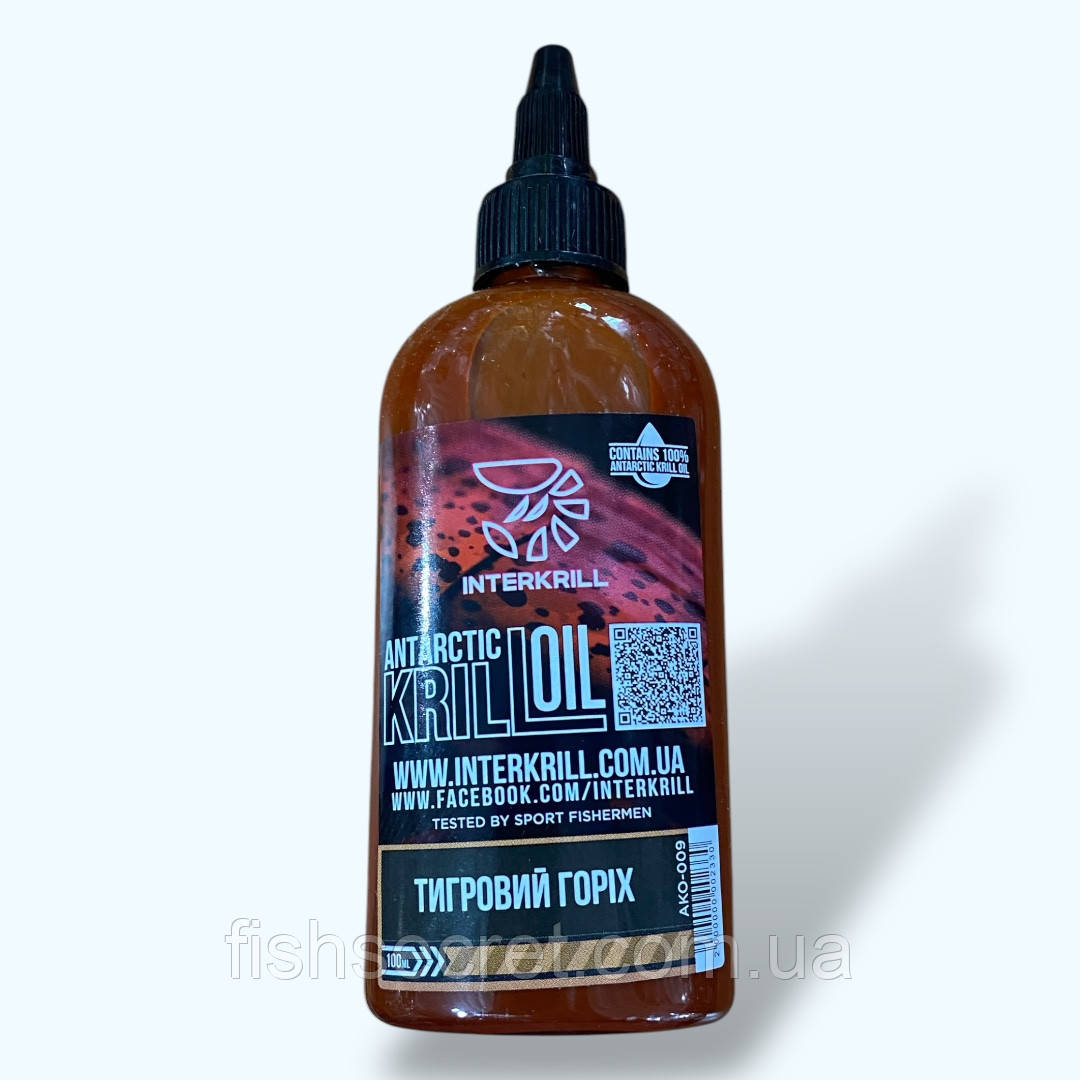 Крилева олія Interkrill KRILL OIL 100 мл. Тигровий горіх