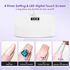 Гнучка LED-лампа на акумуляторі LCH-019 для тіпс з таймером і USB, біла, фото 7