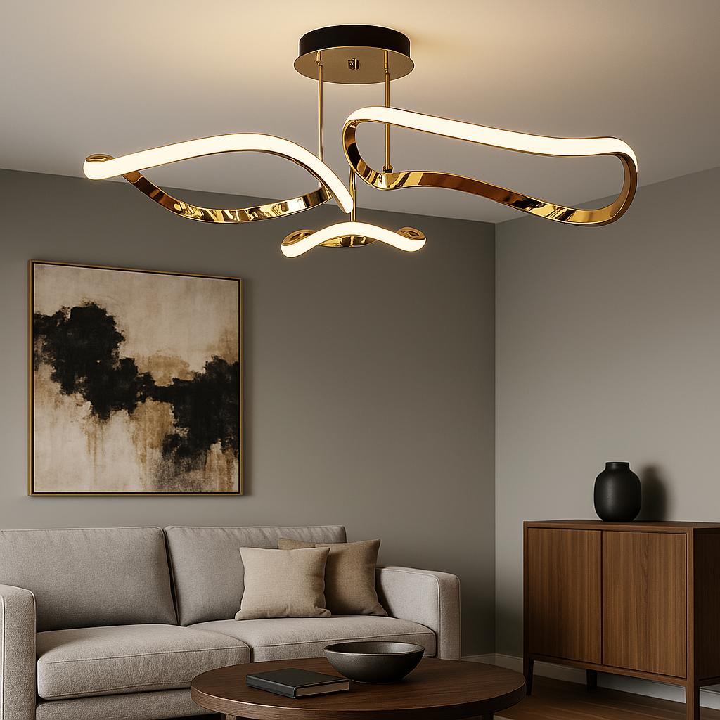 Дизайнерська Led люстра у формі кільця 82049/3, фото 1