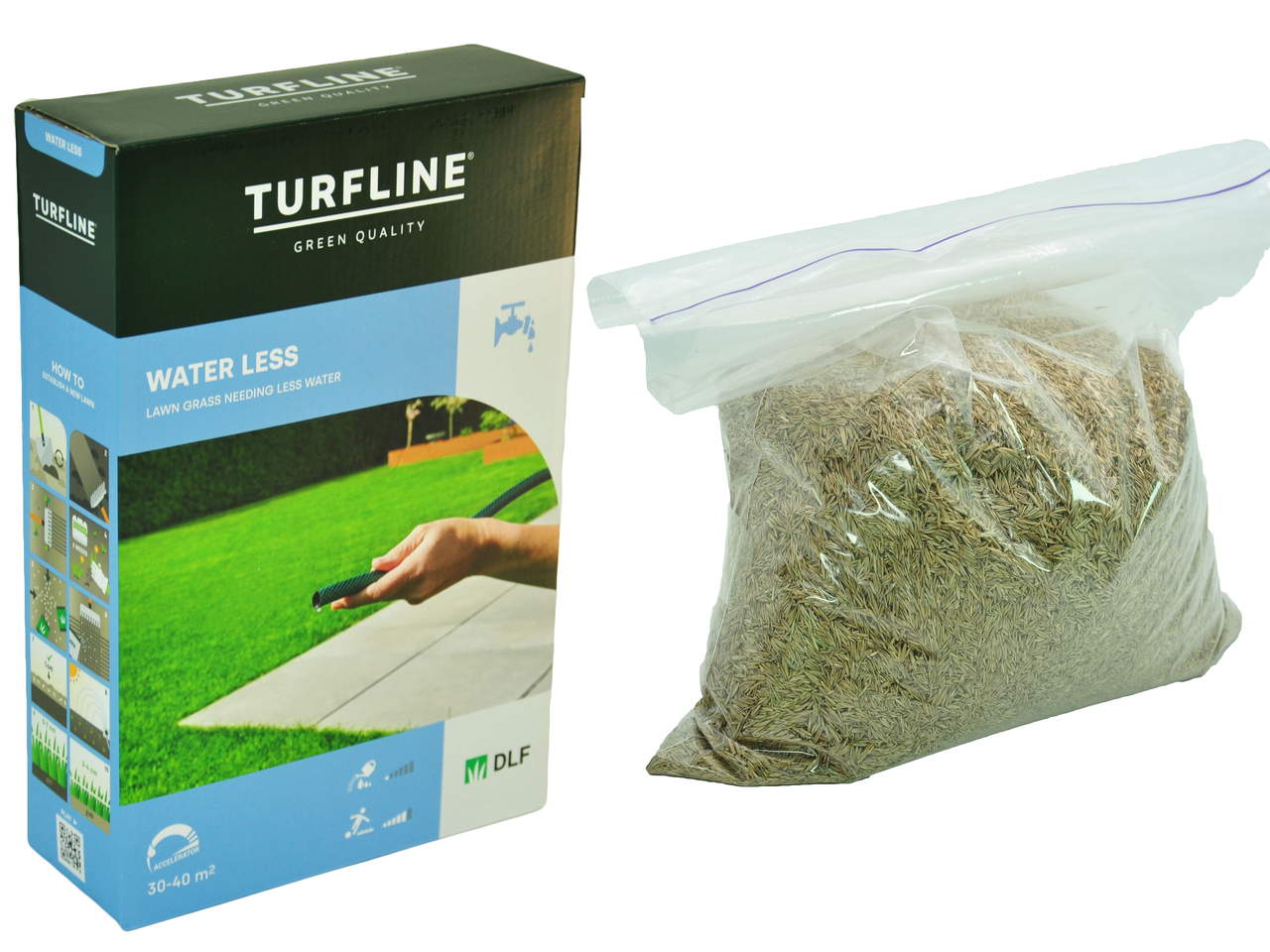 Насіння газону Waterless Turfline 1 кг DLF Trifolium (без упаковки)