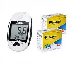 Глюкометр Finetest Auto-Coding Premium із тест-смужками (100 шт.)