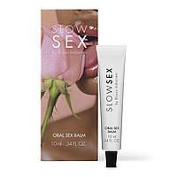 Стимулюючий бальзам для мінету Bijoux Indiscrets Slow Sex Oral sex balm, 10 мл, Іспанія