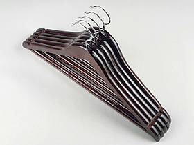 Плічка довжиною 44 см дерев'яні коричневі класу "A", в упаковці 5 штук