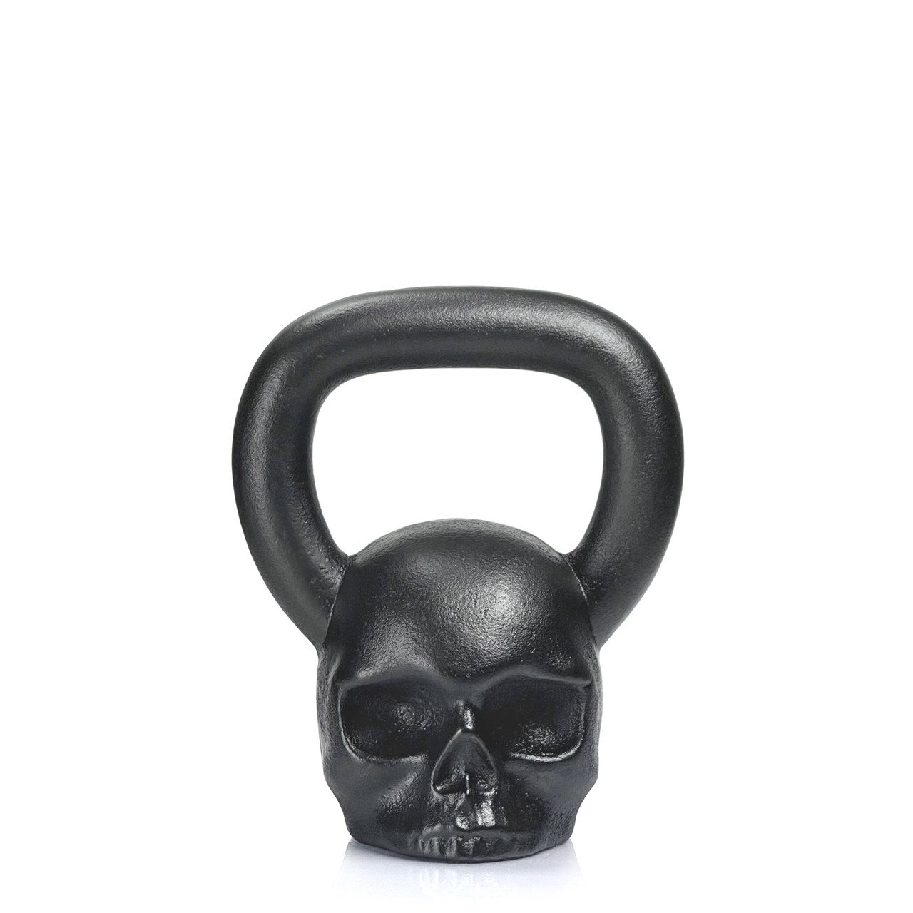 Гиря чавунна спортивна цільна для фітнесу Skull 12 kg | Подарунок тренеру