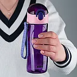 Пляшка для води 530мл фіолетова Kite K25-400-4, фото 3