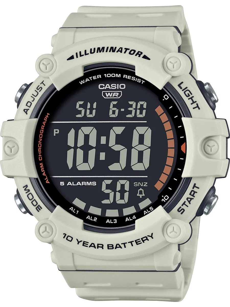 Чоловічий годинник Casio AE-1500WH-8B2, фото 1