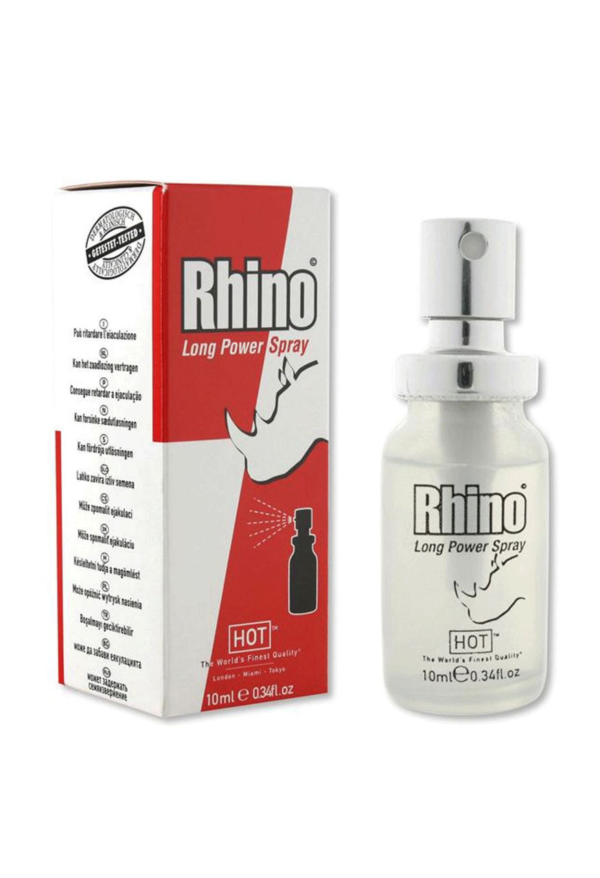 Спрей-пролонгатор для чоловіків HOT RHINO, 10 мл