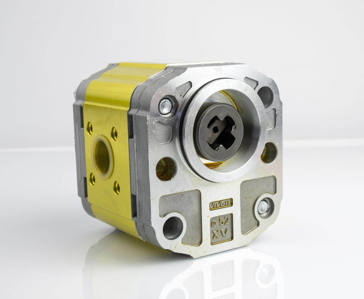 Насос шестеренний X2P4731CSRA (XV2P/11), ліве обертання, V 10,80 см³, Rpm 3500 об/хв, Pmax 260 Бар, Vivoil