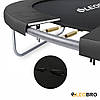 Батут із внутрішньою захисною сіткою 252 см LEOBRO Premium 8FT BLACK для дітей на дачу в приватний будинок на турбазу, фото 5