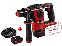 Потужний бочковий перфоратор Einhell HEROCCO 18/20 : з АКБ 18V 4,0 Ah, 2.2Дж, SDS-plus (4513900 4512042) SLA19