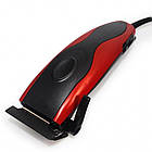 Машинка для стрижки + 4 насадки, від мережі 220В, MS 3304 / Чоловічий тример / Дротова машинка для волосся, фото 6