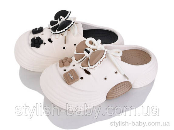 Літнє взуття гуртом. Підліткові та Жіночі крокси 2025 бренда Lion-Lu (рр. з 35 по 40), фото 1