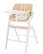 Стільчик‑шезлонг 2‑в‑1 Carrello Combi CRL‑9505: натуральний бук, 4 рівні висоти, 5‑т ремені, до 95 кг, фото 9