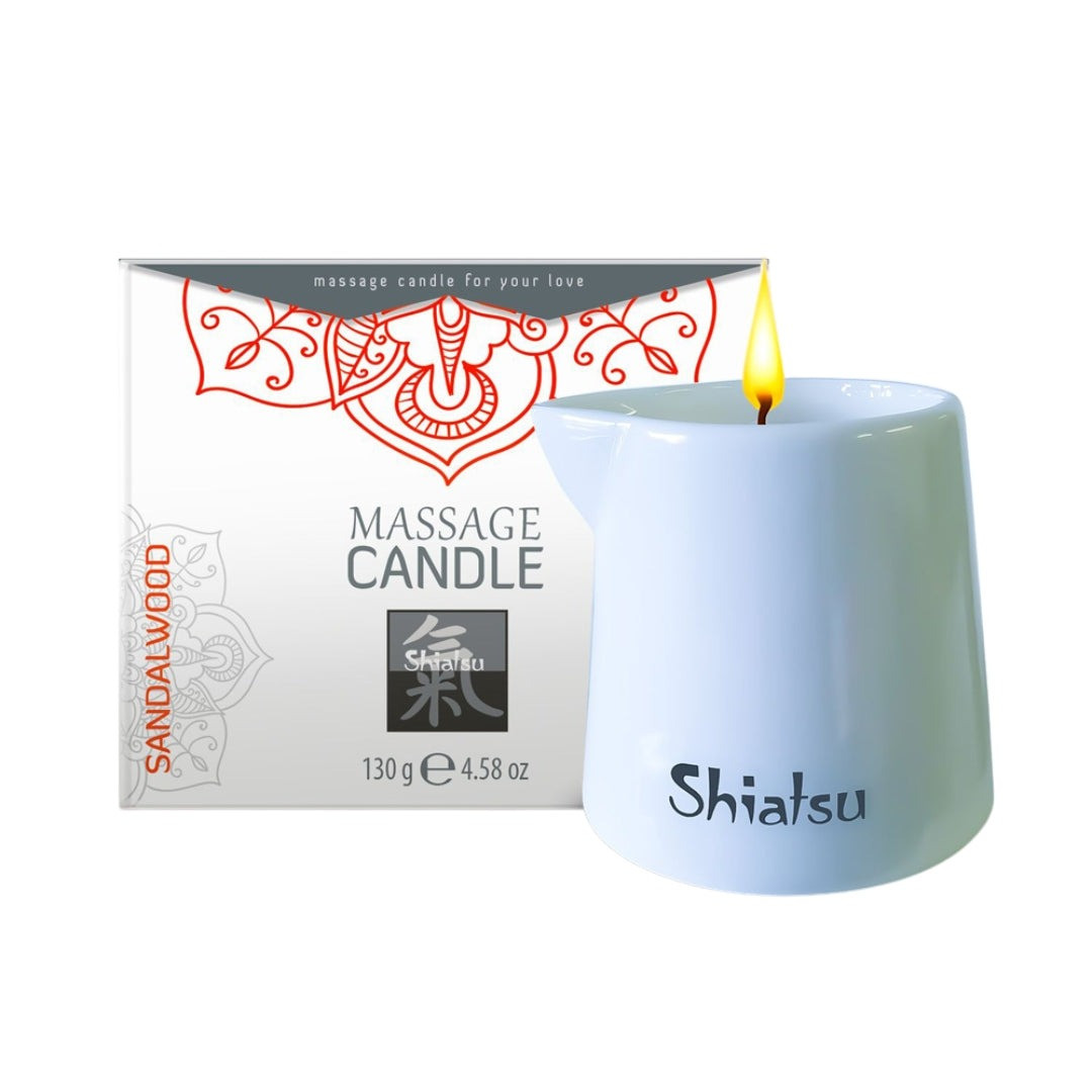 Свічка для масажу SHIATSU Сандалове дерево, 130 г