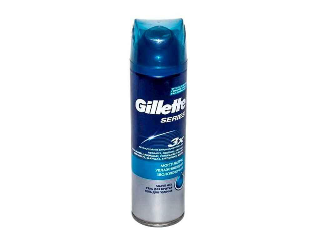 Гель для гоління Series Moisturizing Зволожуючий 200 мл ТМ Gillette, фото 1