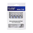 КОМПЛЕКТ АКУМУЛЯТОРІВ 4 ШТ LI-ION C.L.D.P AAA 1.5V 500 MAH TYPE-C, фото 5