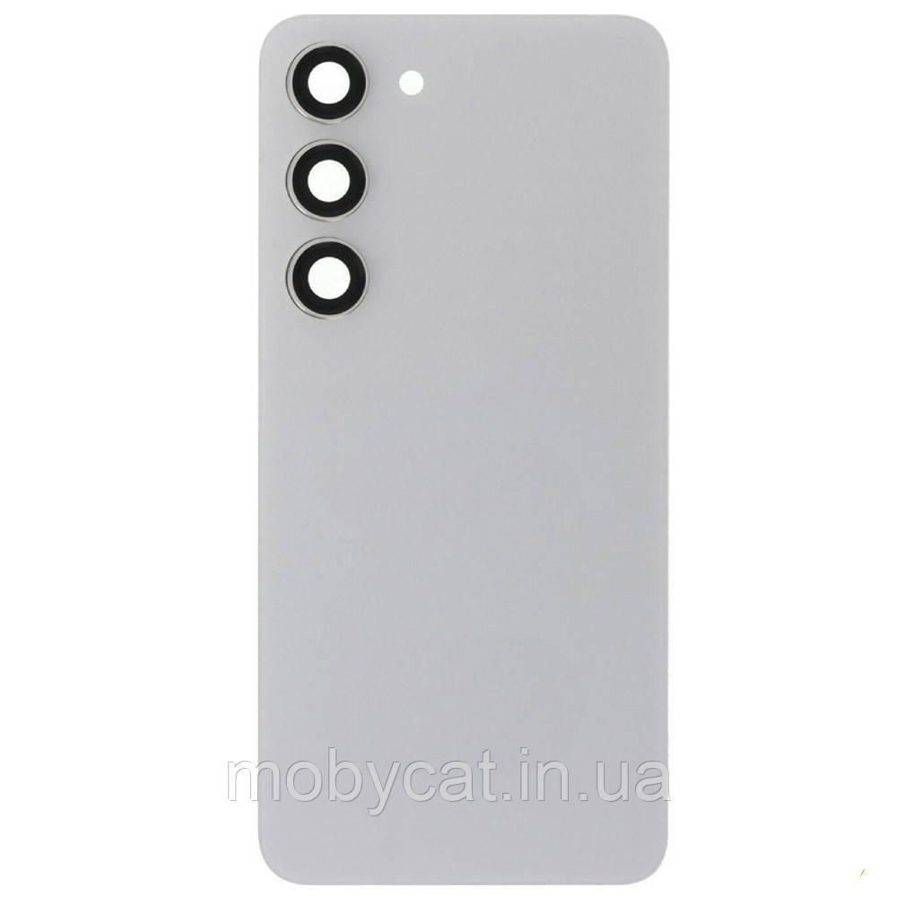 Задня кришка Samsung S911B Galaxy S23 біла Beige!, фото 1