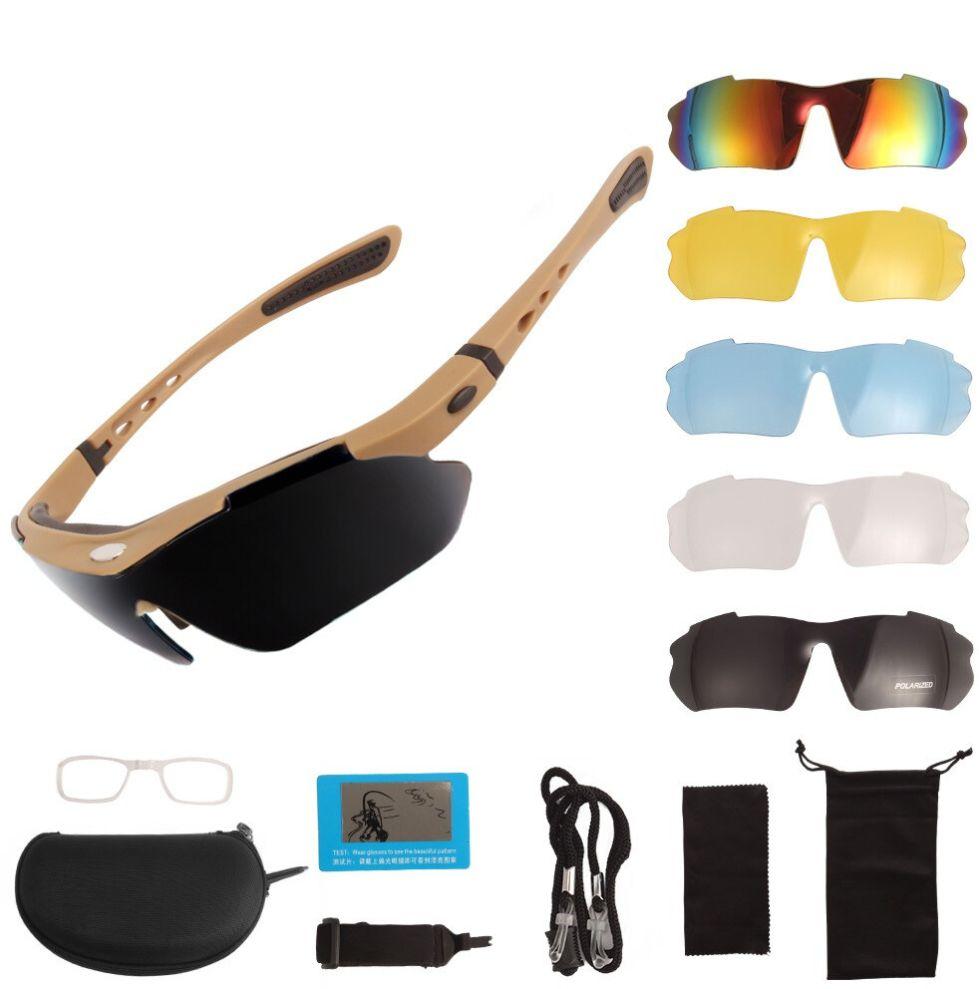 Сонцезахисні окуляри Solve тактичні койот з поляризацією 5 лінз One size+ peremogaua, фото 1