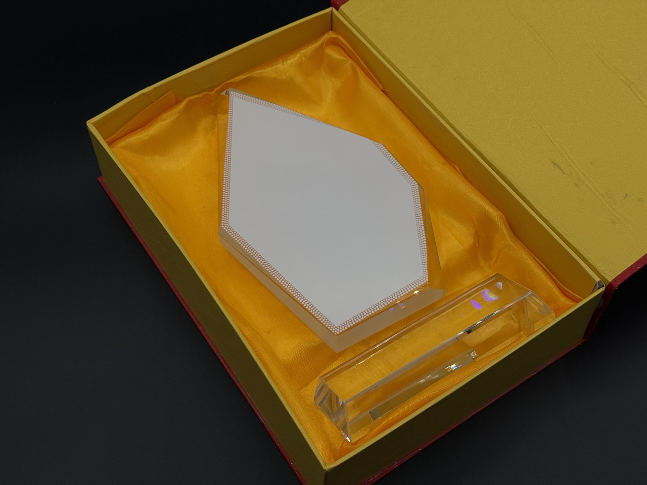 Приз зі скла 18х10см, фото 1