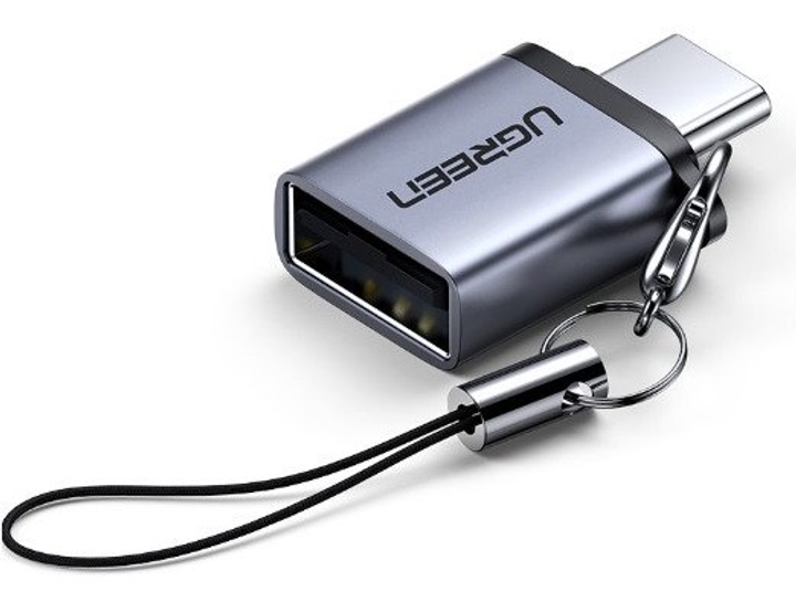 Адаптер Ugreen US270 OTG Type-C - USB 3.0 Space Gray (50283)