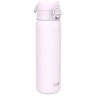 Пляшка для води металів ION8 600 мл. Stainless Steel , Lilac Dusk